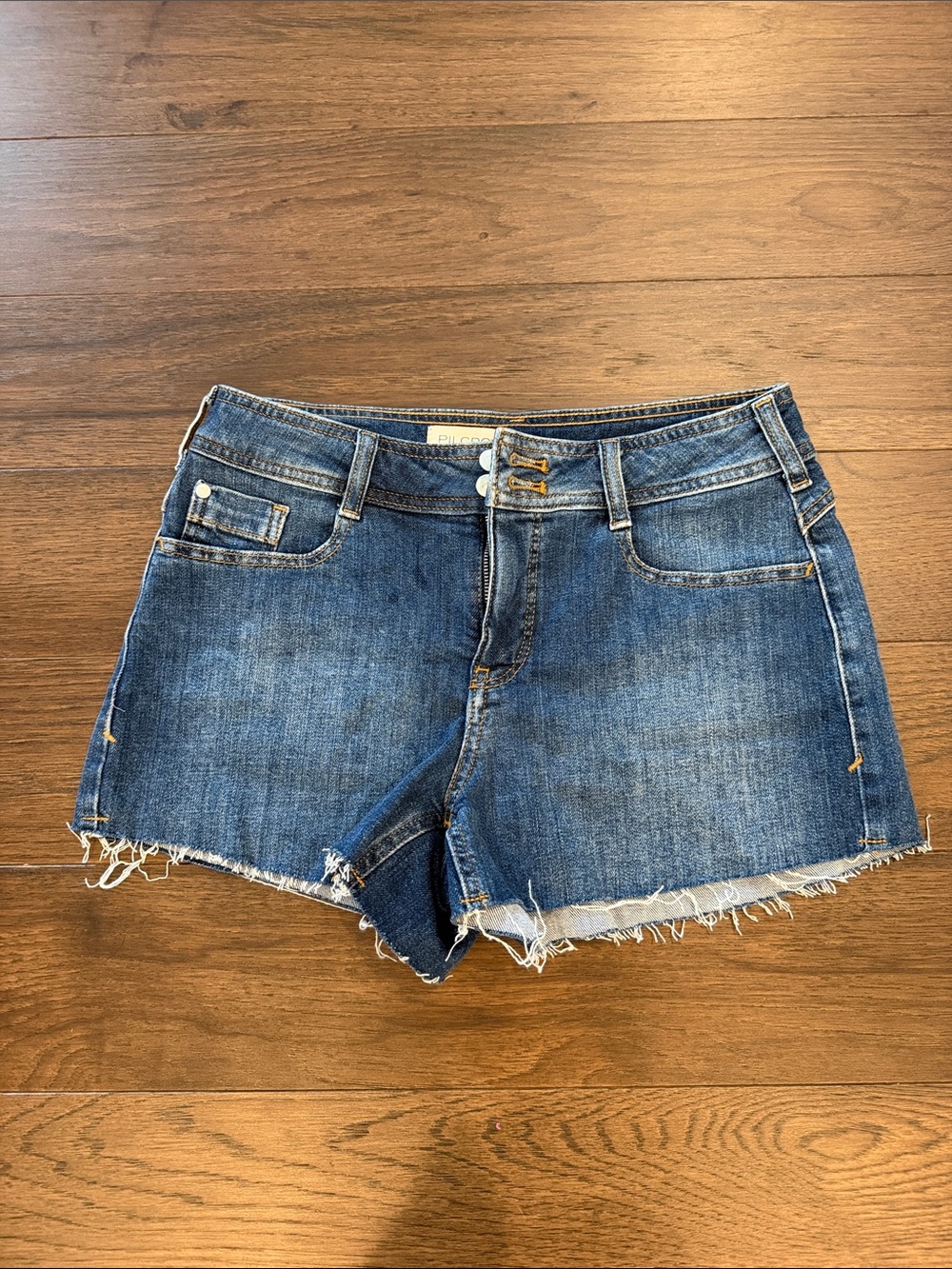 Pilcro Frayed Hem Denim Shorts Size 27 - C59-010